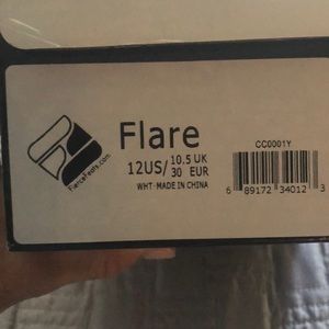 fierce feats flare cheer shoe